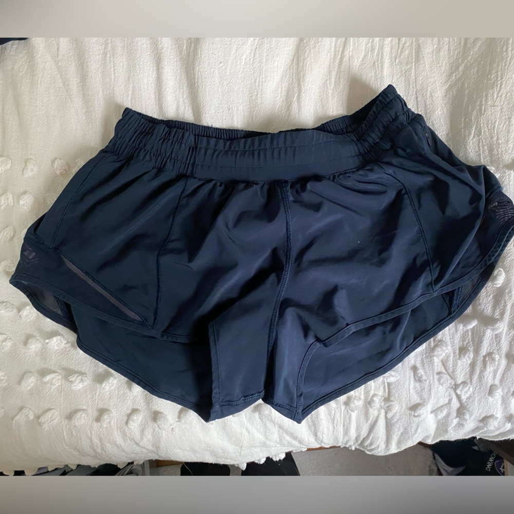 Lululemon Navy Hotty Hot Short